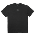 Pique Mockneck Tee - Black
