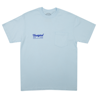 BLUE BY YOU POCKET TEE - BLUE