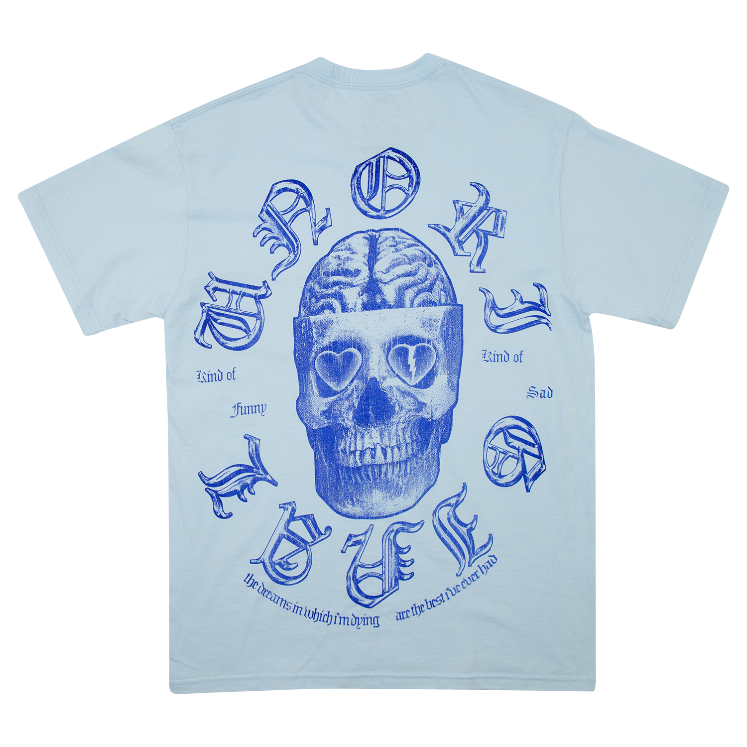 BLUE BY YOU POCKET TEE - BLUE