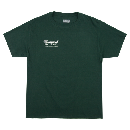 DEFY ALL GODS TEE - FOREST GREEN