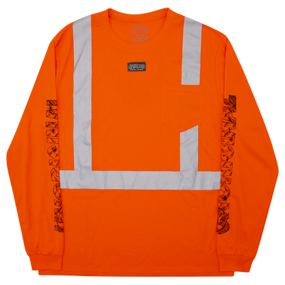 HIGH VISIBILITY LS - ORANGE