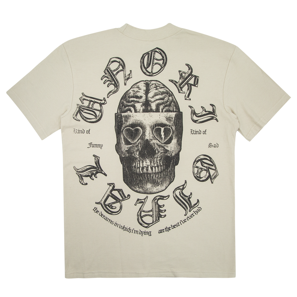 Pique Mockneck Tee - Bone