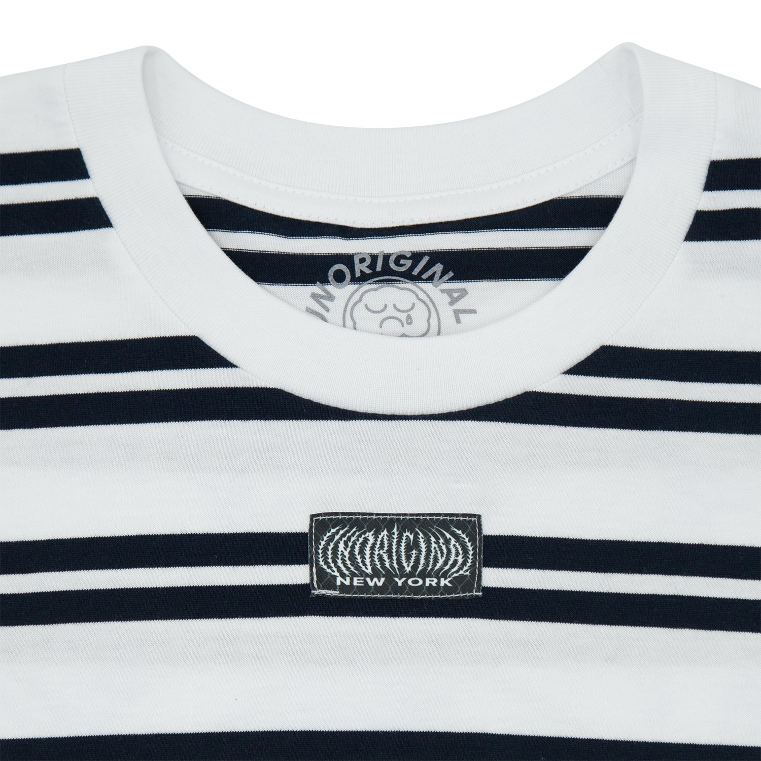 BLUE BY YOU TEE - STRIPED